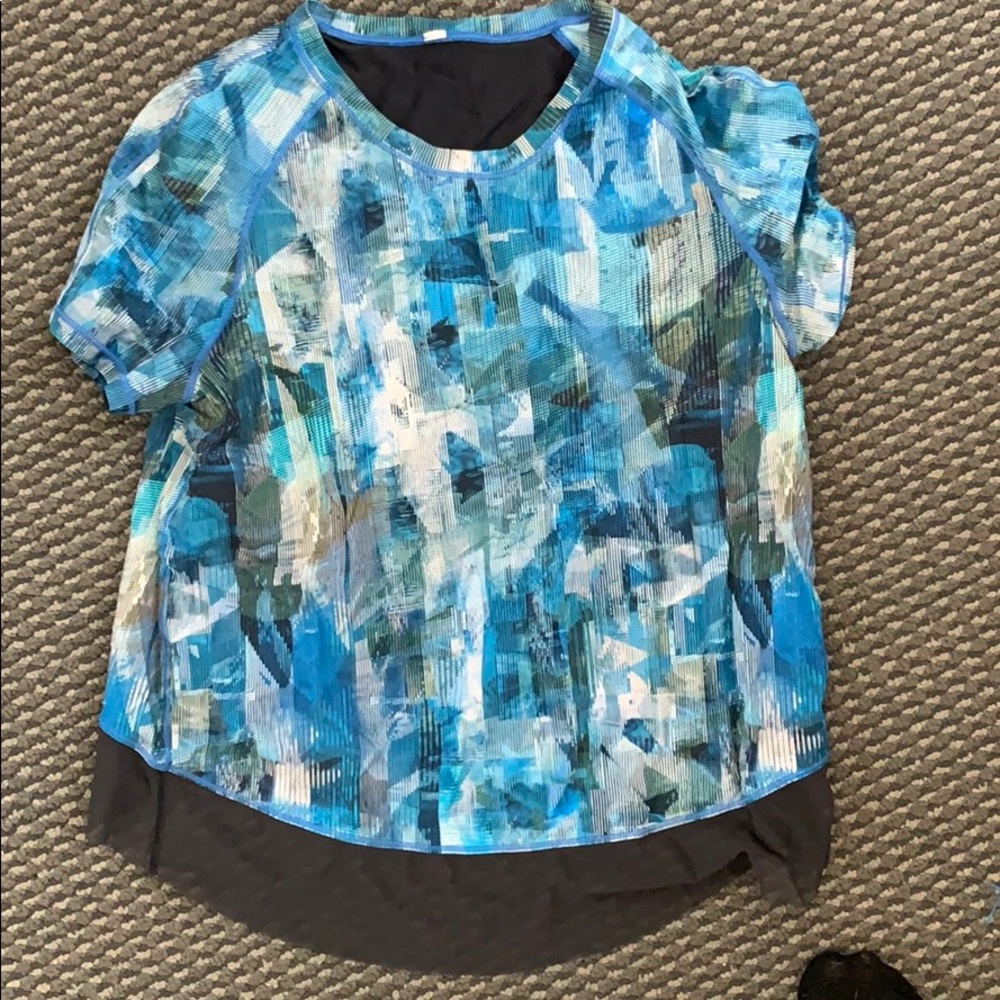 Quick Pace Short sleeve Lululemon top